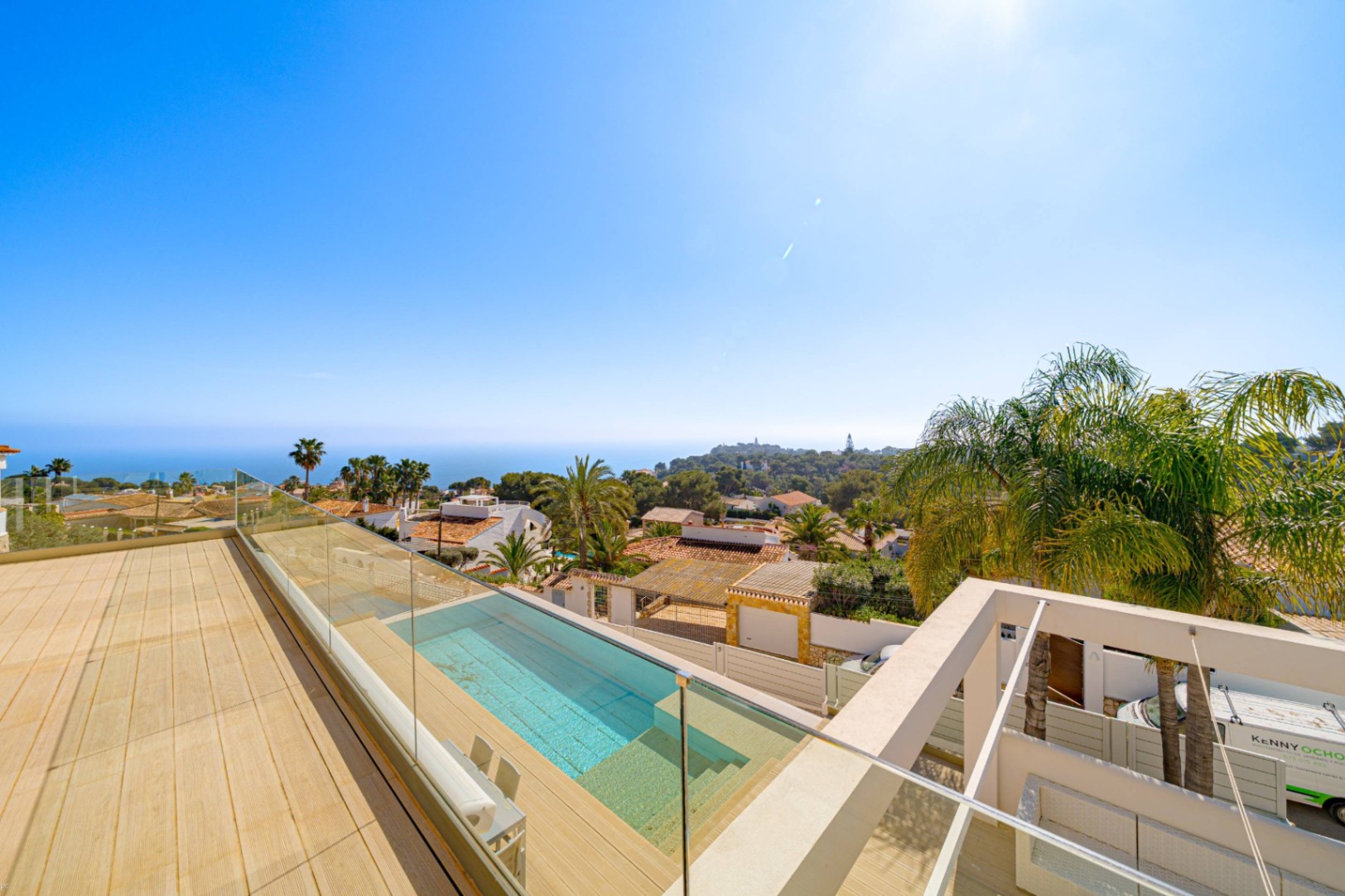 Villa Marian, villa moderna con vistas al mar en venta en Jávea, Balcón al Mar