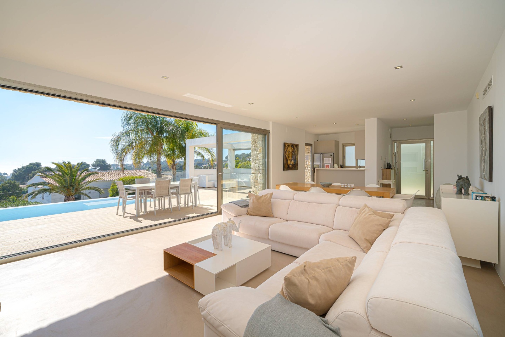 Villa Marian, villa moderna con vistas al mar en venta en Jávea, Balcón al Mar