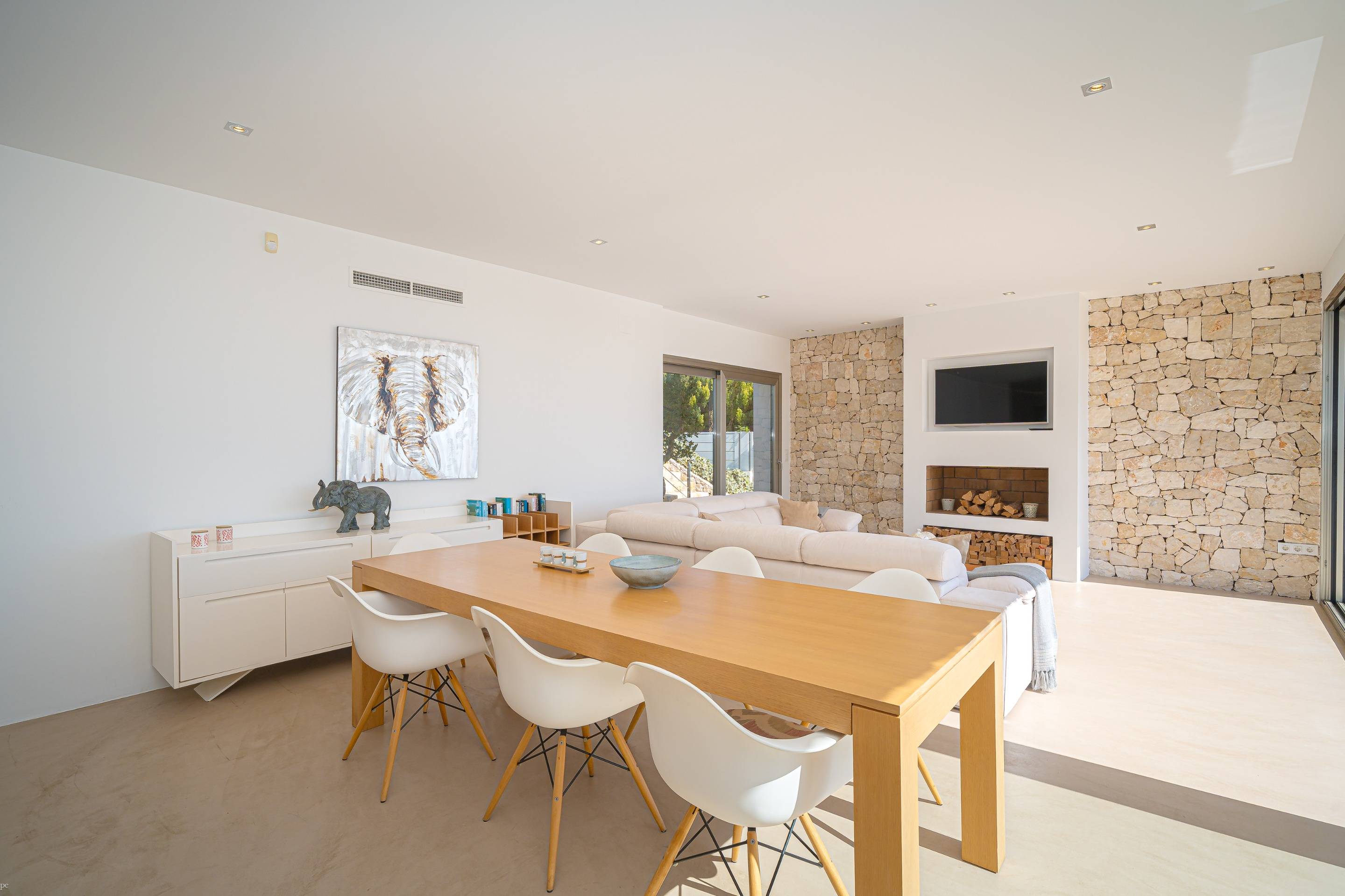 Villa Marian, villa moderna con vistas al mar en venta en Jávea, Balcón al Mar