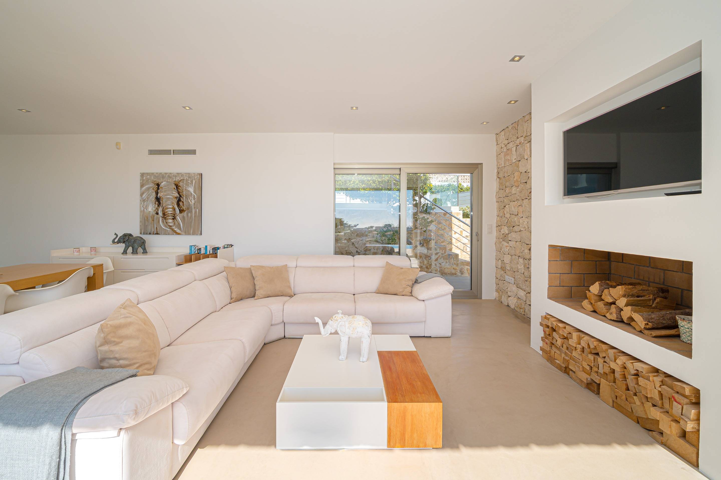 Villa Marian, villa moderna con vistas al mar en venta en Jávea, Balcón al Mar